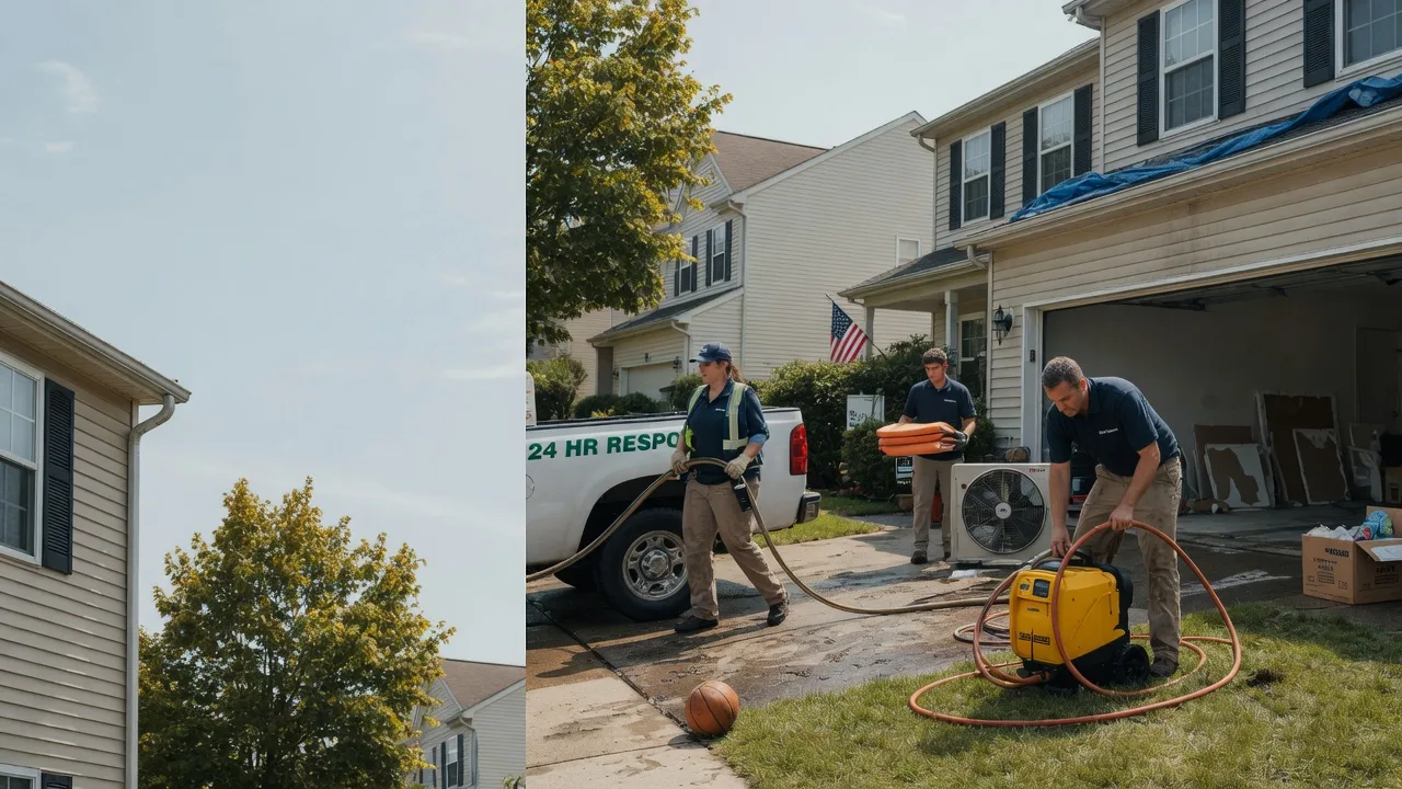 Emergency Water Damage Restoration in New Salem, PA near me